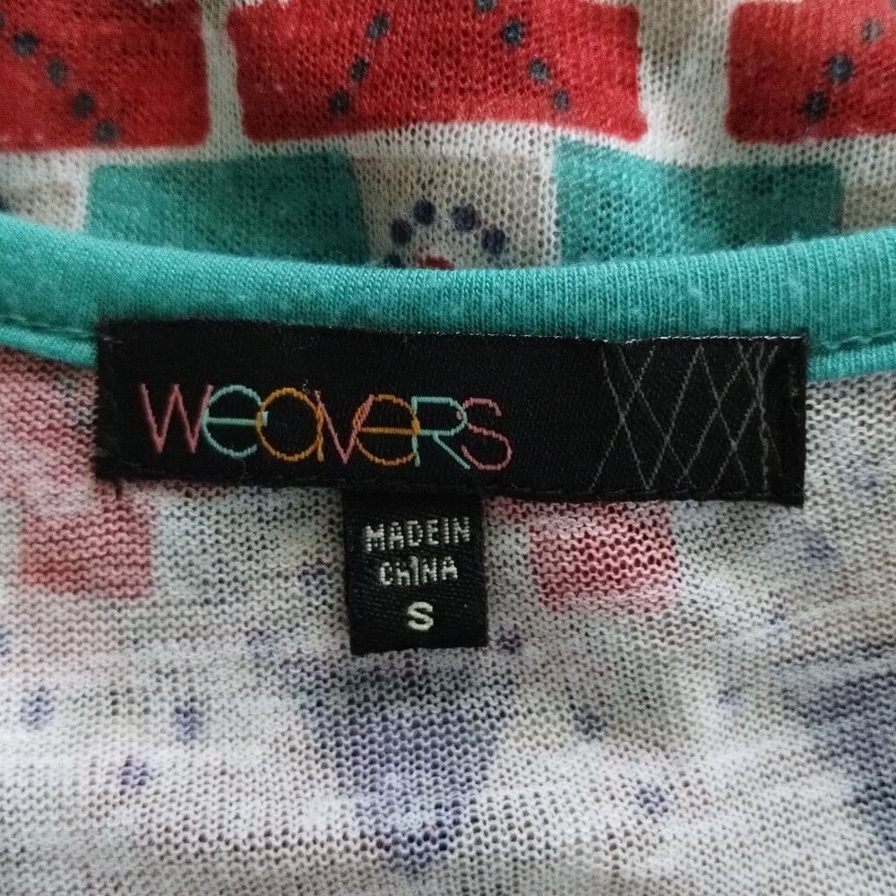 Weavers Aztec Colorful Top - Picture 4 of 5